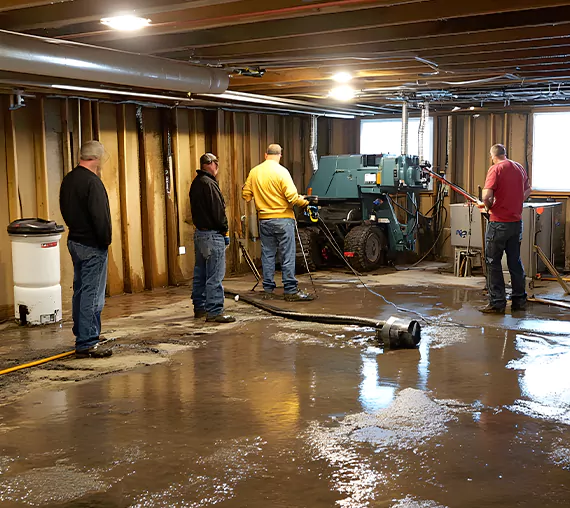 Flood Damage Restoration in North Las Vegas, MO